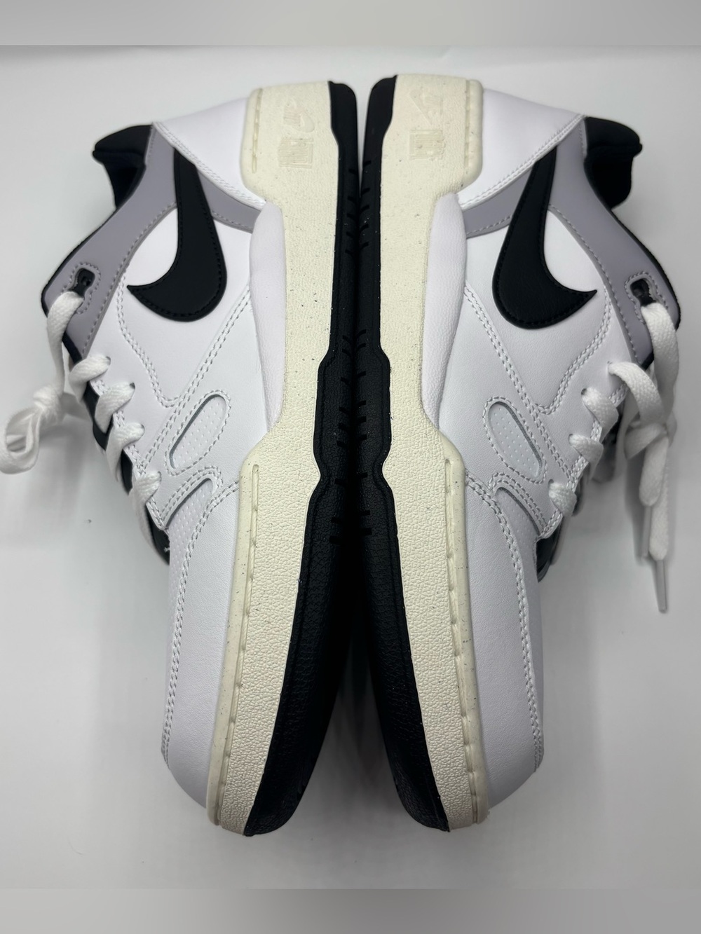 Nike Full Force Low White/Black Men’s 9.5 - Picture 9 of 13
